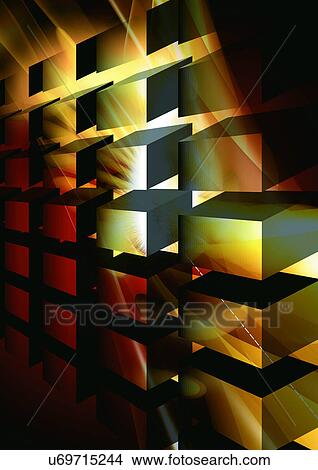 Stock Illustration - Illustration, Digital Composite, Composite Image, Digitally Generated Image. Fotosearch