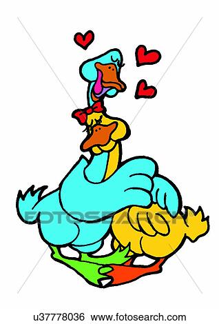 Stock Illustration - illustration, heart, snake, love. Fotosearch