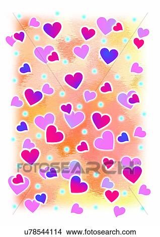illustration, heart View Large Illustration Stock Illustration - illustration, heart. Fotosearch