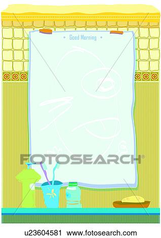 Clip Art - Image Dictionary, illustration, background, frame, object, relax, cute. Fotosearch