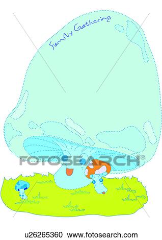 Clipart - Image Dictionary, illustration, background, frame, relax, cute, smart. Fotosearch