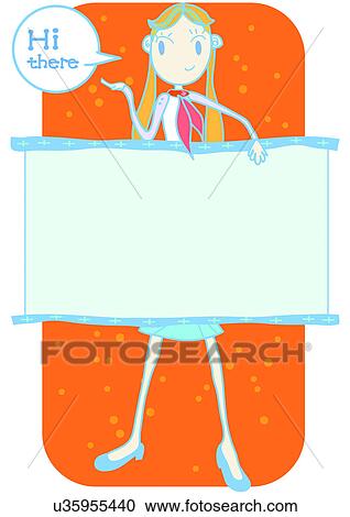Image Dictionary, illustration, background, frame, child, kid, object View Large Illustration Clipart - Image Dictionary, illustration, background, frame, child, kid, object. Fotosearch