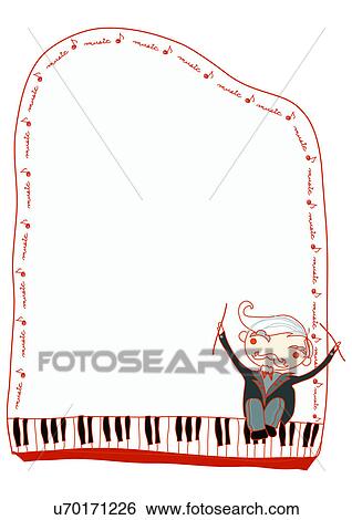 Image Dictionary, illustration, background, frame, piano, child, kid View Large Illustration Stock Illustration - Image Dictionary, illustration, background, frame, piano, child, kid. Fotosearch