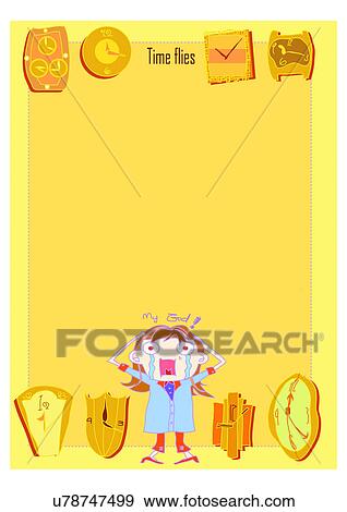 Image Dictionary, illustration, background, frame, child, kid, relax View Large Illustration Stock Illustration - Image Dictionary, illustration, background, frame, child, kid, relax. Fotosearch