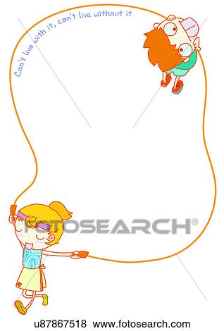 Image Dictionary, illustration, background, frame, child, kid, relax View Large Illustration Stock Illustration - Image Dictionary, illustration, background, frame, child, kid, relax. Fotosearch