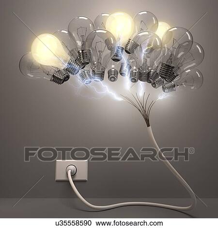 Clipart - Creativity, conceptual artwork. Fotosearch