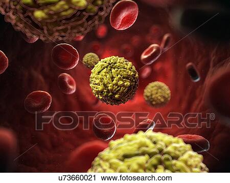 Clip Art - Dengue virus, artwork. Fotosearch