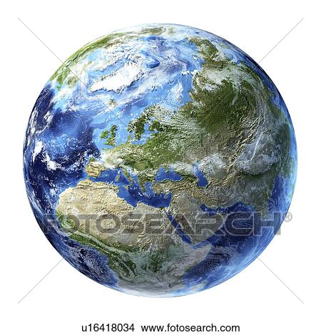 Europe, artwork View Large Illustration Stock Illustration - Europe, artwork. Fotosearch