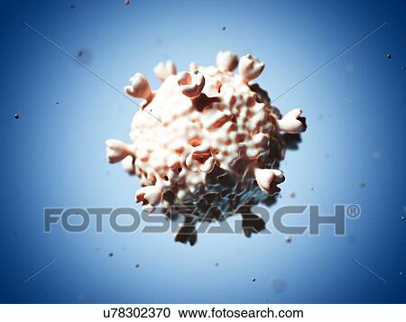 HIV particle, artwork View Large Illustration Clipart - HIV particle, artwork. Fotosearch