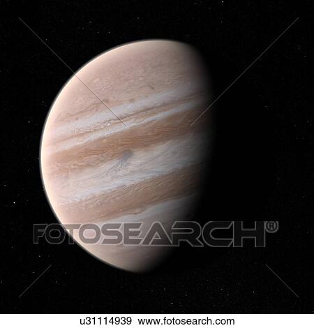 Stock Illustration - Jupiter, artwork. Fotosearch