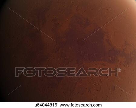 Stock Illustration - Mars, artwork. Fotosearch