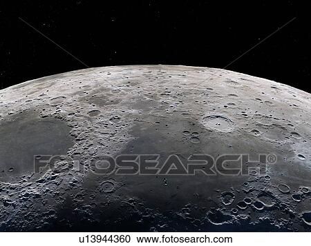 Clipart - Moon, artwork. Fotosearch