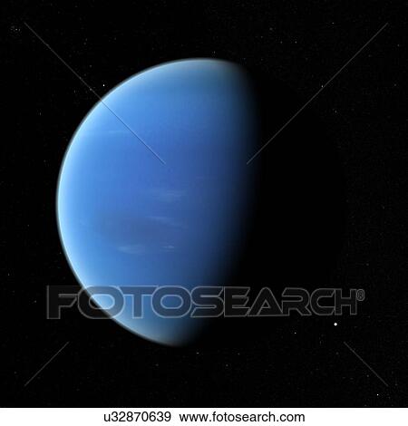 Stock Illustration - Neptune, artwork. Fotosearch