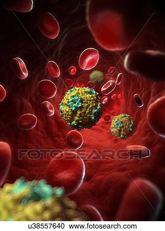 Seneca Valley virus, artwork View Large Illustration Clipart - Seneca Valley virus, artwork. Fotosearch