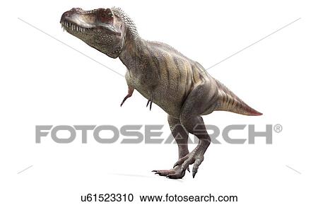 Clipart - T-Rex, artwork. Fotosearch