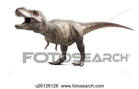 Stock Illustration - T-Rex, artwork. Fotosearch