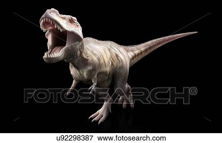 Stock Illustration - T-Rex, artwork. Fotosearch
