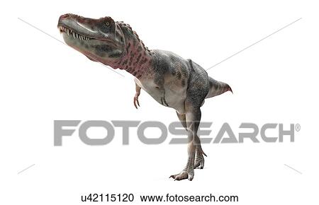 Tarbosaurus dinosaur, artwork View Large Illustration Clipart - Tarbosaurus dinosaur, artwork. Fotosearch