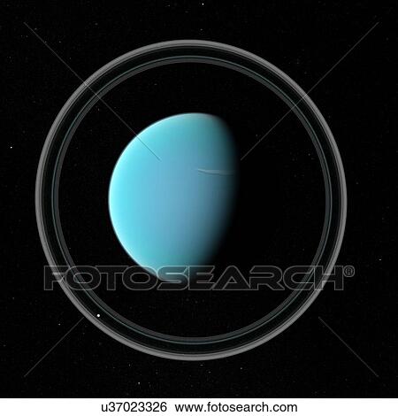 Uranus, artwork View Large Illustration Stock Illustration - Uranus, artwork. Fotosearch