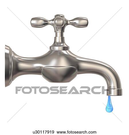 Stock Illustration - Water scarcity, artwork. Fotosearch