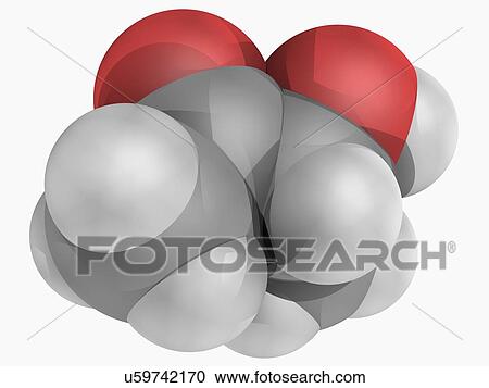 Acetoin molecule View Large Illustration Clipart - Acetoin molecule. Fotosearch