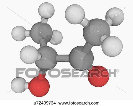 Acetoin molecule View Large Illustration Stock Illustration - Acetoin molecule. Fotosearch