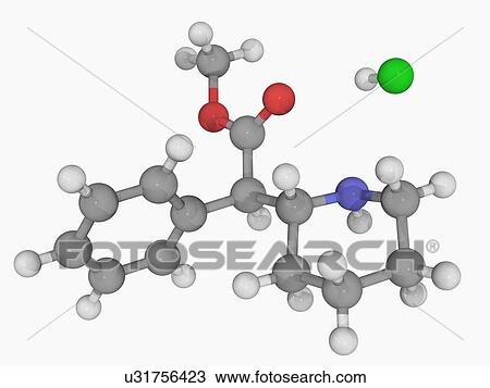 ADHD drug molecule View Large Illustration Drawing - ADHD drug molecule. Fotosearch