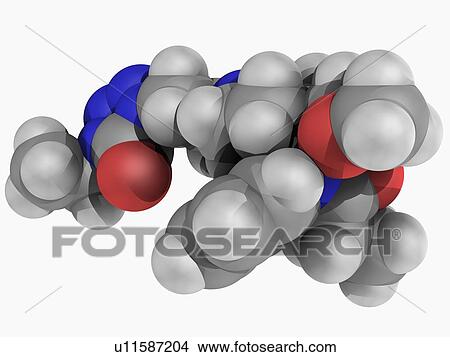 Alfentanil drug molecule View Large Illustration Stock Illustration - Alfentanil drug molecule. Fotosearch