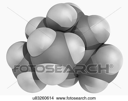 Stock Illustration - Alpha-pinene molecule. Fotosearch