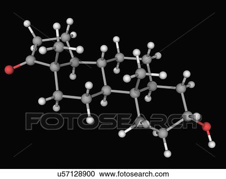 Androsterone hormone molecule View Large Illustration Clipart - Androsterone hormone molecule. Fotosearch