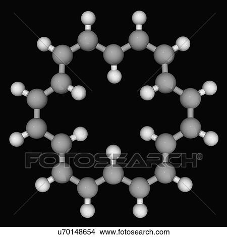 Annulene molecule View Large Illustration Stock Illustration - Annulene molecule. Fotosearch