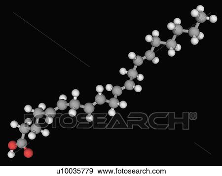 Arachidonic acid molecule View Large Illustration Stock Illustration - Arachidonic acid molecule. Fotosearch
