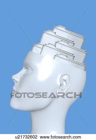 Artificial intelligence, conceptual image View Large Illustration Drawing - Artificial intelligence, conceptual image. Fotosearch