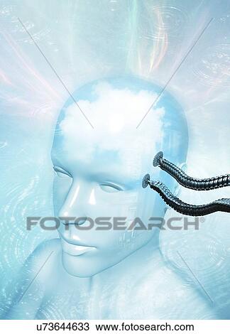 Artificial intelligence, conceptual image View Large Illustration Drawing - Artificial intelligence, conceptual image. Fotosearch