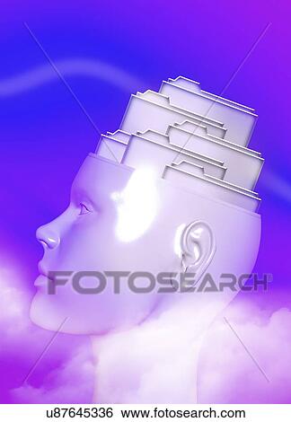 Artificial intelligence, conceptual image View Large Illustration Stock Illustration - Artificial intelligence, conceptual image. Fotosearch