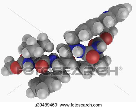 Atazanavir drug molecule View Large Illustration Stock Illustration - Atazanavir drug molecule. Fotosearch