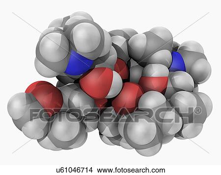 Azithromycin drug molecule View Large Illustration Stock Illustration - Azithromycin drug molecule. Fotosearch
