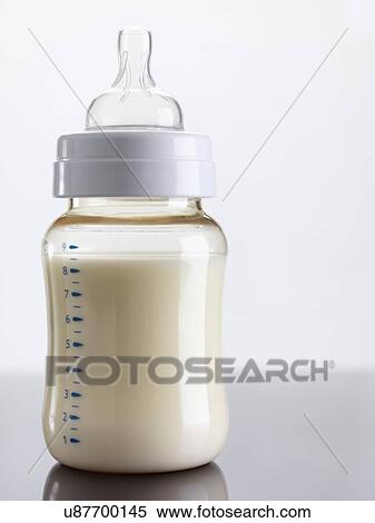 Stock Illustration - Baby's bottle. Fotosearch