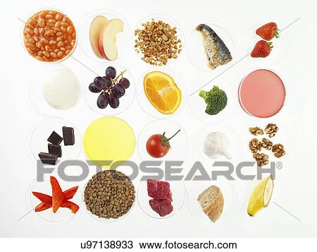 Balanced diet, conceptual image View Large Illustration Drawing - Balanced diet, conceptual image. Fotosearch