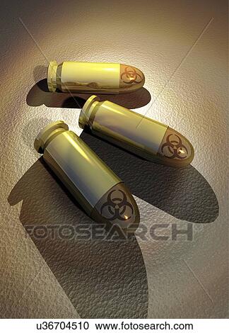 Clipart - Biological warfare, conceptual artwork. Fotosearch