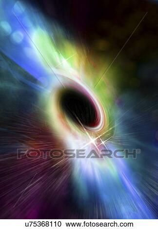 Black hole, artwork View Large Illustration Clipart - Black hole, artwork. Fotosearch