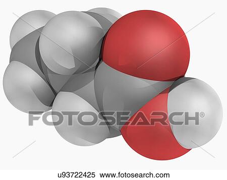 Butyric acid molecule View Large Illustration Stock Illustration - Butyric acid molecule. Fotosearch