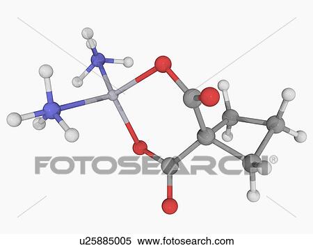 Carboplatin drug molecule View Large Illustration Stock Illustration - Carboplatin drug molecule. Fotosearch