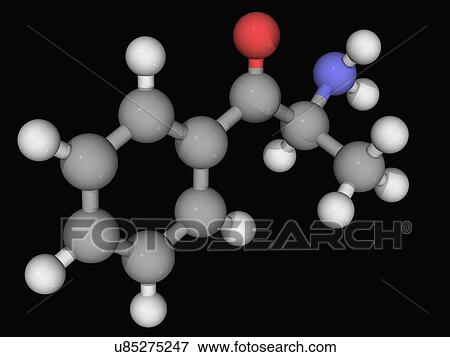 Cathinone drug molecule View Large Illustration Stock Illustration - Cathinone drug molecule. Fotosearch