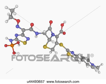 Ceftaroline drug molecule View Large Illustration Stock Illustration - Ceftaroline drug molecule. Fotosearch