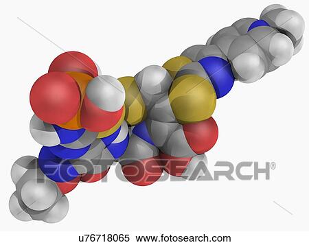 Ceftaroline drug molecule View Large Illustration Stock Illustration - Ceftaroline drug molecule. Fotosearch