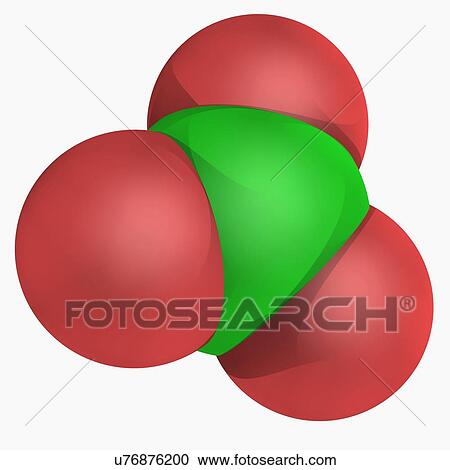 Chlorate ion molecule View Large Illustration Clipart - Chlorate ion molecule. Fotosearch