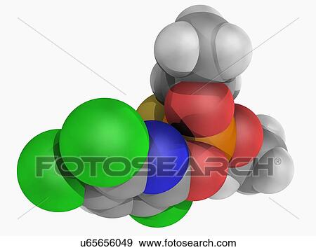 Chlorpyrifos insecticide molecule View Large Illustration Stock Illustration - Chlorpyrifos insecticide molecule. Fotosearch