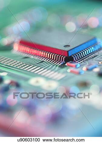 Clipart - Circuit board. Fotosearch