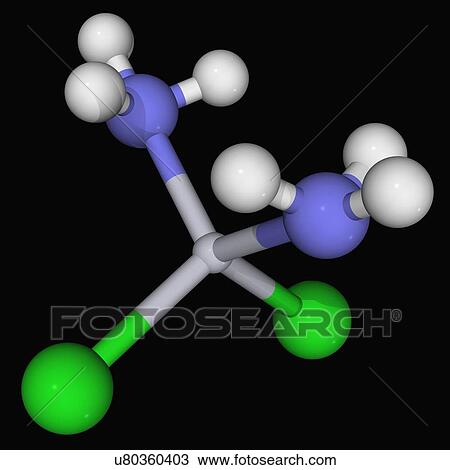 Cisplatin drug molecule View Large Illustration Drawing - Cisplatin drug molecule. Fotosearch